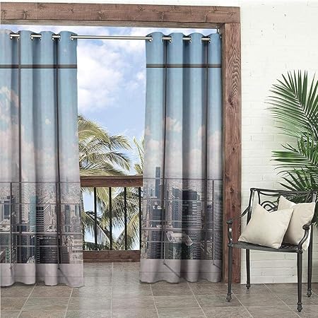 Amazon Com 1gshophome House Decor Living Room Curtains Modern