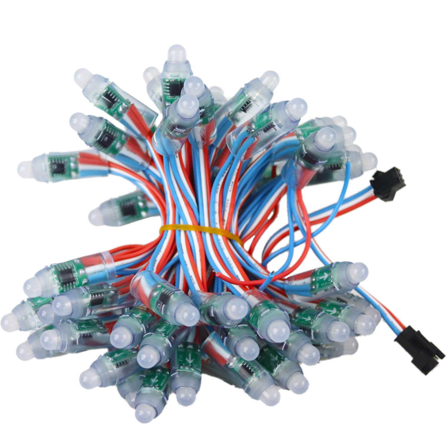 odlamp 50pcs WS2811 Dream Color Changing RGB