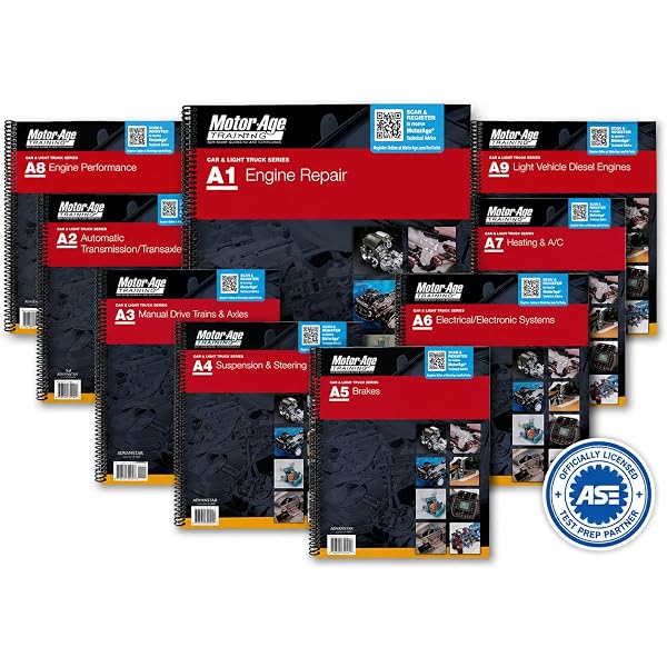 ASE Certification Test Prep - Car/Light Truck Study Guide Package