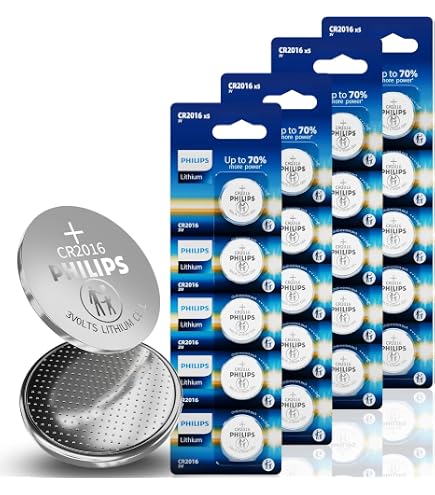 20x Philips CR2430 3V Lithium Button Coin Cell Batteries - Long Expiration