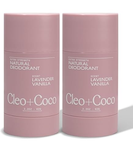 Amazon.com : Cleo+Coco Sensitive Deodorant Balm, Vanilla Coconut