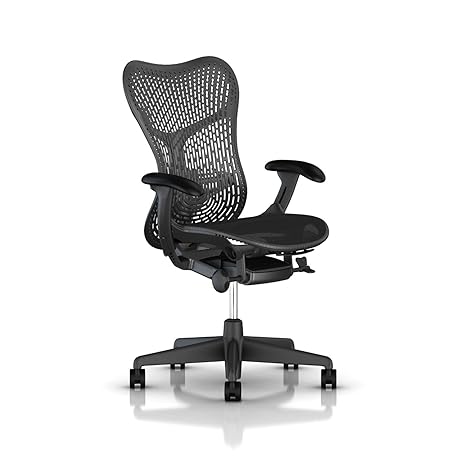 Herman Miller Mirra 2 Chair Tilt Limiter And Seat Angle Triflex Back Graphite Mrf123awapajg1bbg1bk1a703
