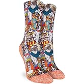 Good Luck Sock Men's American Flag & Presidents Socks, Adult