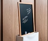KAV 600mm x 900mm Wall Mounted Bulletin Chalk Board with Chalk and Eraser view 6