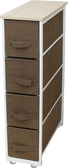 Itidy Narrow Storage Drawers Dresser Chest Of Drawers Narrow 4
