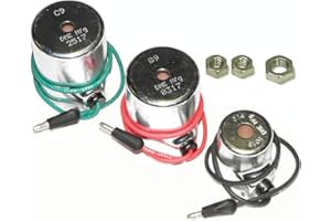 DME Manufacturing Meyer Snow Plow Coil Set: A014 15659; B9 15382; C9 15430 Aftermkt, Optional 18-8 Stainless Steel Nuts Included