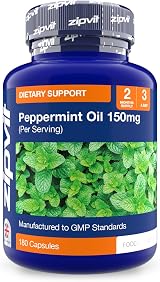 Zipvit Peppermint Oil Capsules 150mg 180 Caps Brand New view 1