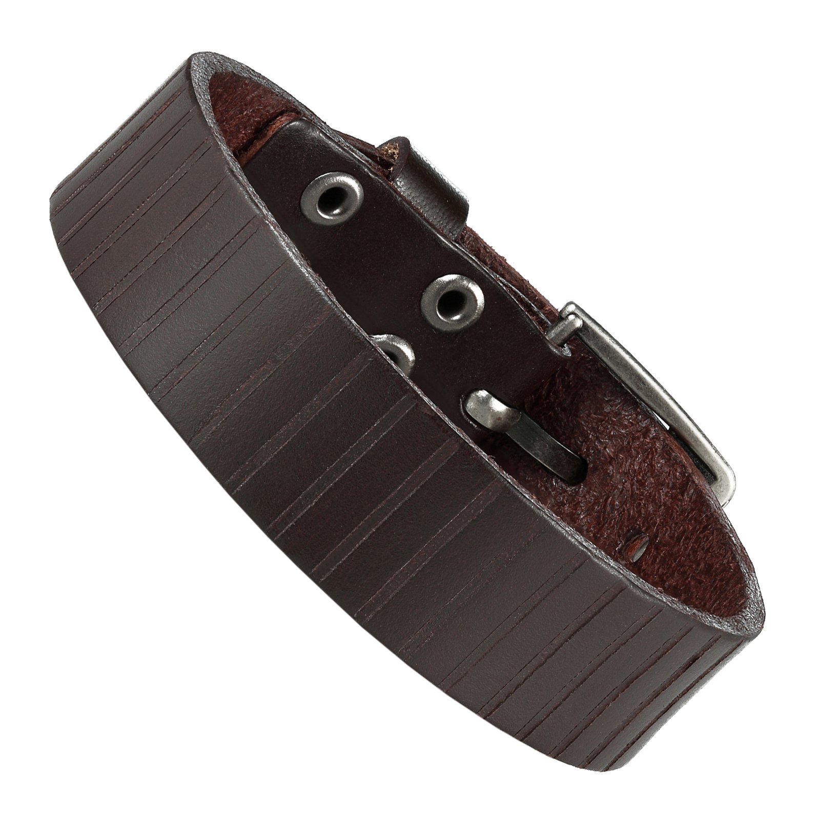 Urban Jewelry Men's Genuine Leather Cuff Bangle Bracelet Classic Urban Style