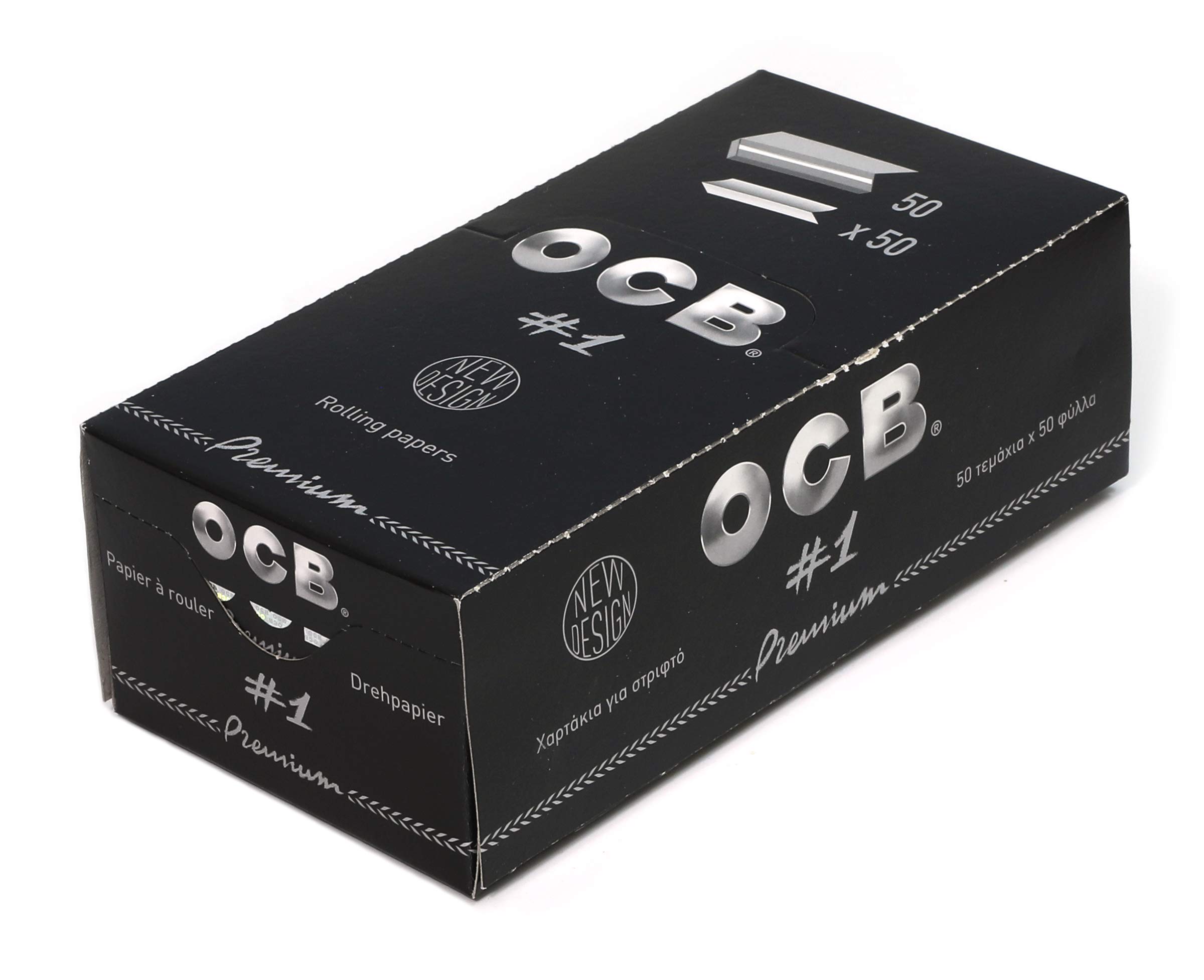 Photo 1 of 1 box - OCB Single Premium No1 rolling paper regular size 70mm - 2500 papers