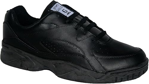 mens wide fit slip on trainers