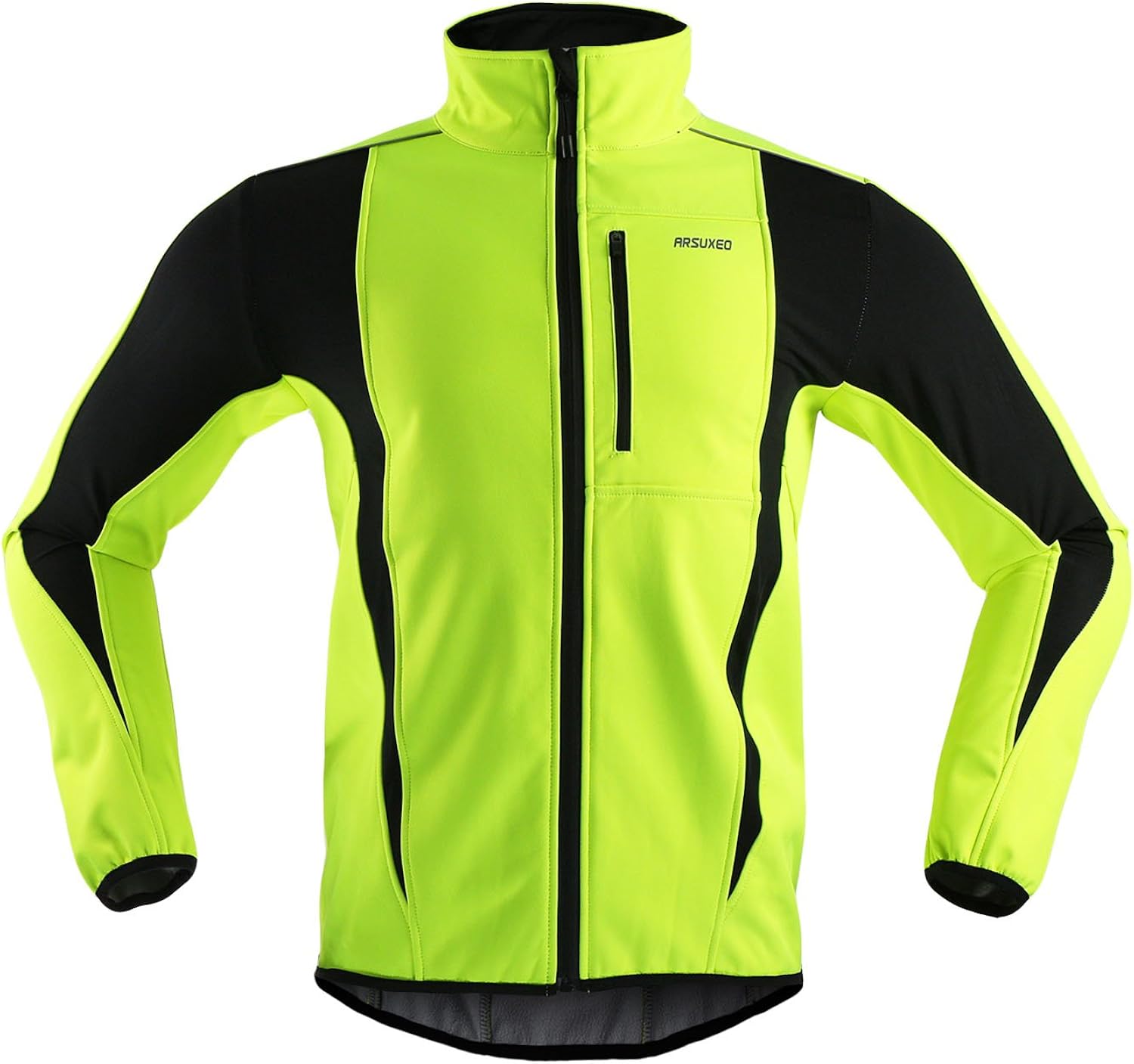ARSUXEO Winter Warm UP Thermal Softshell Cycling Jacket Windproof Waterproof 15-k: Clothing