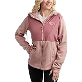 Reebok Womens Fleece Jacket - Lightweight Super Soft Polar Fleece Lined Outerwear - Zip Up Hooded Winter Jackets for Women