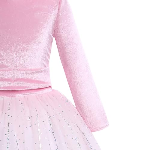 strapless open back dress Dusty Rose Pink Long Formal Dress with Sheer Sleeves– PromGirl