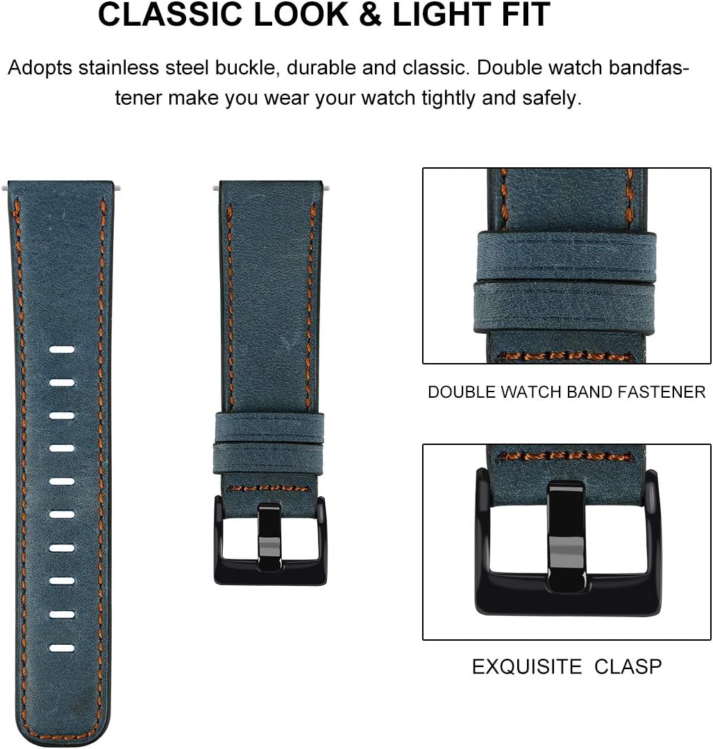 DEALELE Strap Compatible with Samsung Galaxy Watch 46mm / Galaxy 3 45mm - Image 4