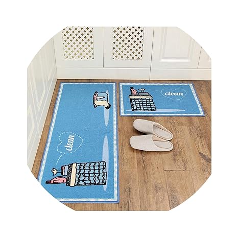 Amazon Com Long Kitchen Mat Bath Carpet Floor Mat Home Entrance Doormat Tapete Absorbent Bedroom Living Room Floor Mats Modern Kitchen Rug 16 40cmx60cm Garden Outdoor