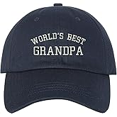 DSY Lifestyle World's Best Grandpa Baseball Hat