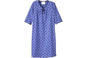 SILVERT'S ADAPTIVE CLOTHING & FOOTWEAR Silverts Women's No Peek Hospital & Home Care Gown