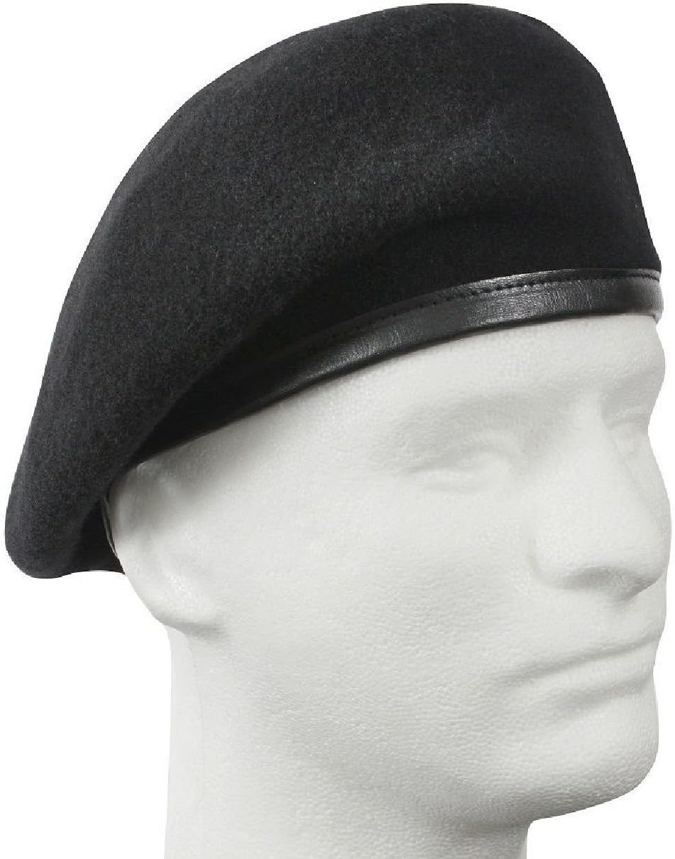 Military Army Inspection Ready No Flash Wool Beret
