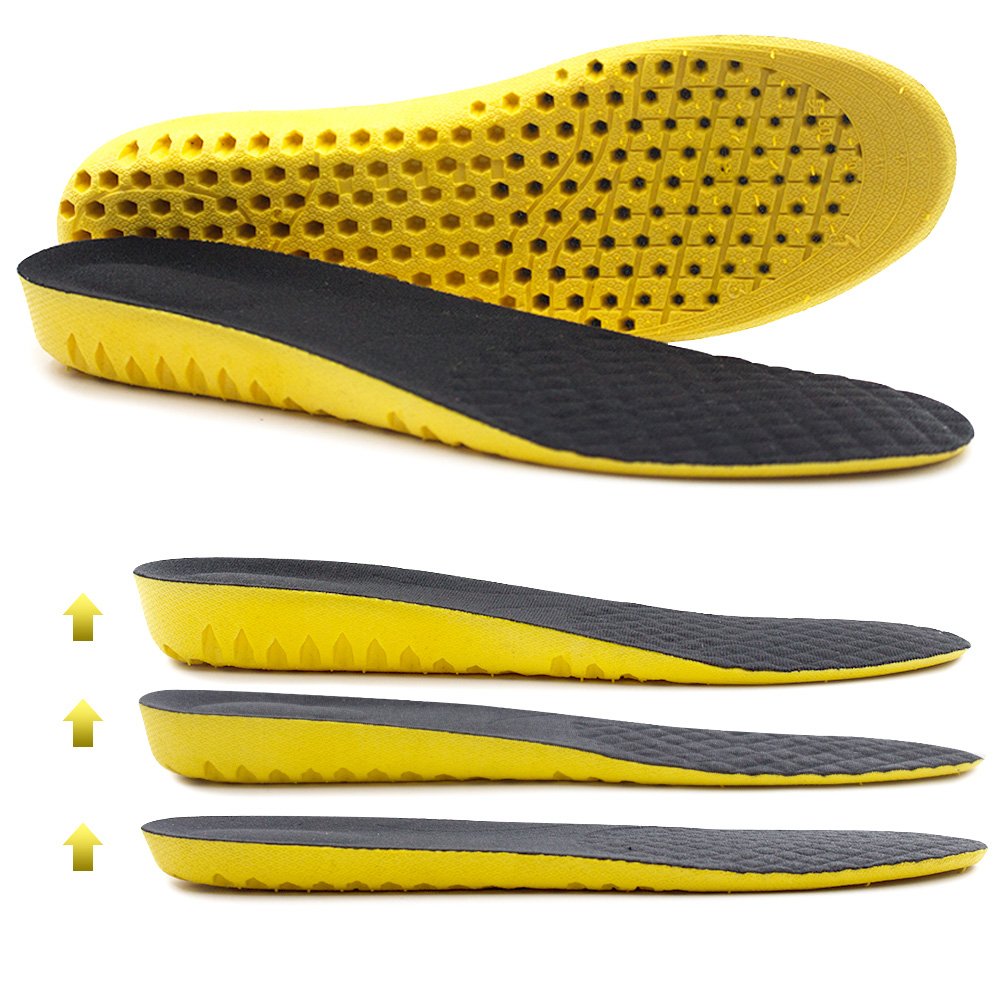 Ailaka Elastic Shockabsorbing Height Increasing Sports Shoe Insole