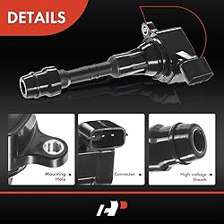A-Premium Set of 6 Ignition Coil Packs Compatible
