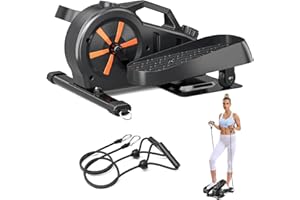 FRYLINE Under Desk Elliptical Elipse Leg Exerciser Electric as Seen on TV with 12 Adjustable Speed Peddler Exerciser for Seniors with Remote Control Leg Exerciser While Sitting for Seniors