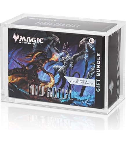 Amazon.com: VINJKZQ 2-Pack MTG Collector Booster Box Acrylic Case