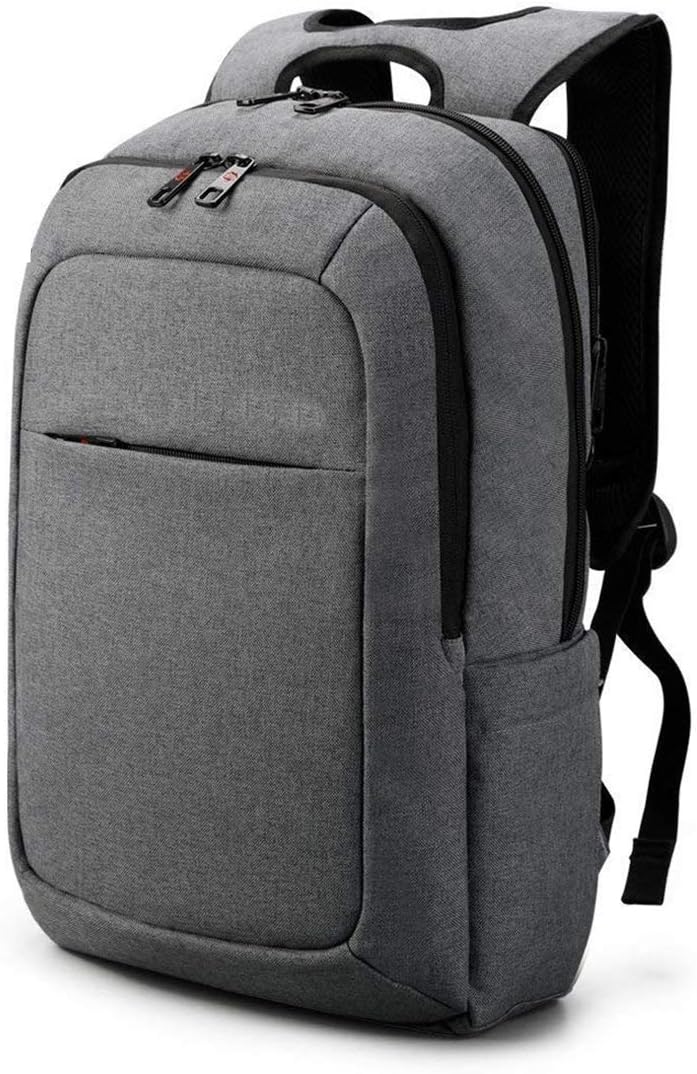 Cell Escape Canvas Slim Grey 17" Laptop Backpack