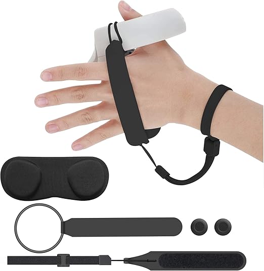 Elygo Palm Strap for Oculus Quest 2 Touch Controllers Grip Wrist Straps
