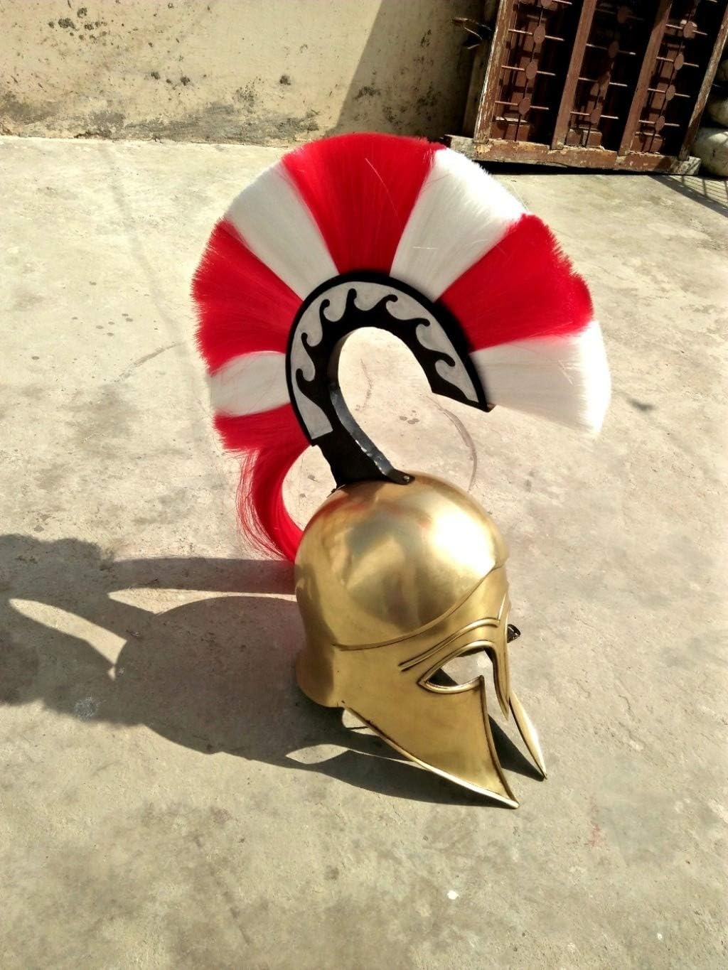 Historicalhub Warrior Helmet Medieval Armor Costume Greek Ancient Roman Crusader Helmet