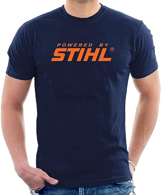 Ghghdfysdds Stihl TShirt Powered by Power Equipment Chainsaws Trimmers