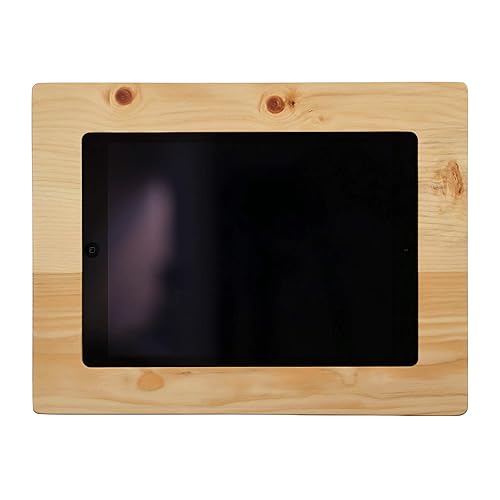 Nobleframes Tablet Wandhalterung Fur Ipad Air1 2 Ipad 5 Ipad 6 Und Ipad Pro 9 7 Aus Zirbenholz Amazon De Handmade