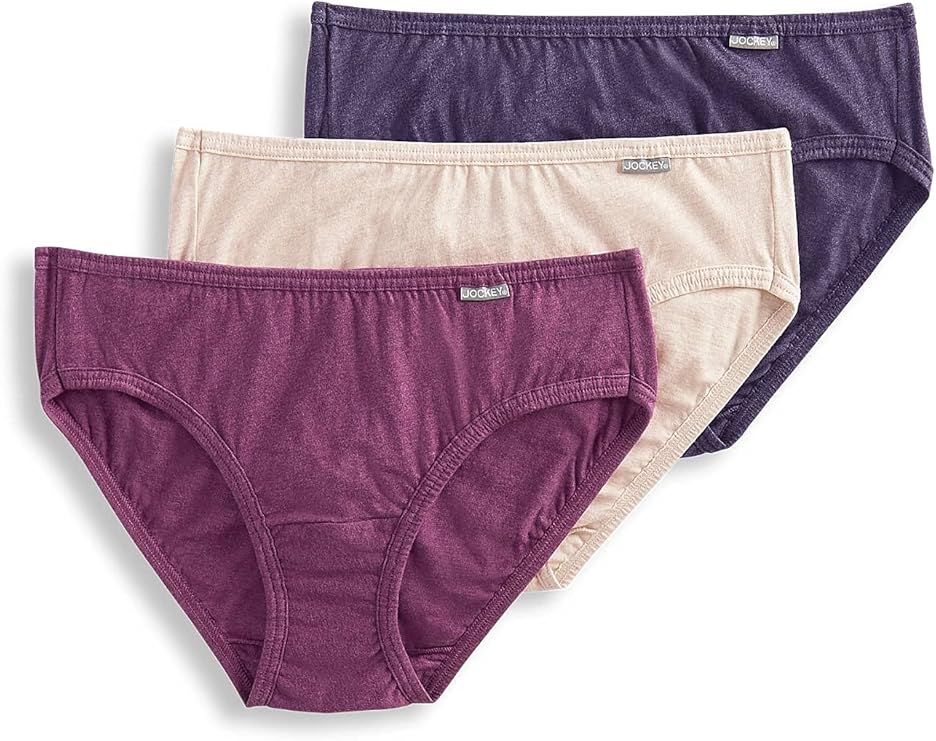 Jockey Women's Underwear Elance Bikini 3 Pack Amazon.co.uk Clothing
