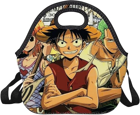 Amazon Onepiece ワンピース 食事パッケージ保温 防水ランチボックスミールバッグポータブル断熱バッグ Add Tape ランチバッグ ランチ巾着 ランチベルト オンライン通販