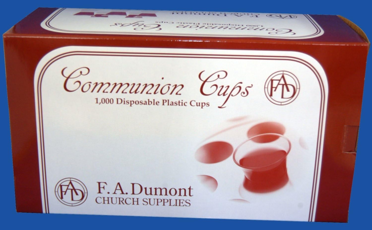 Amazon Disposable Communion Cups Box of 1000 by FA Dumont Communion