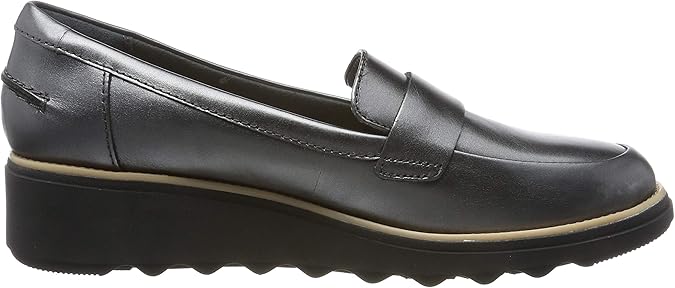 clarks gracie platform loafers