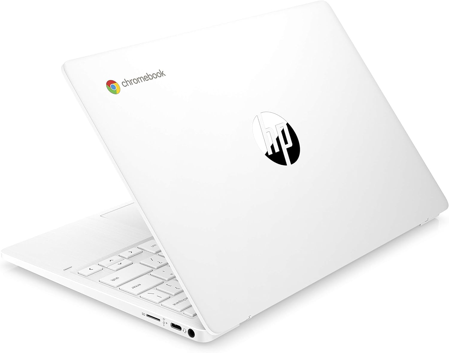 HP Chromebook 11-inch Laptop, MediaTek MT8183, MediaTek Integrated Graphics, 4 GB RAM, 32 GB eMMC Storage, Chrome (11a-na0021nr, Snow White): Computers & Accessories