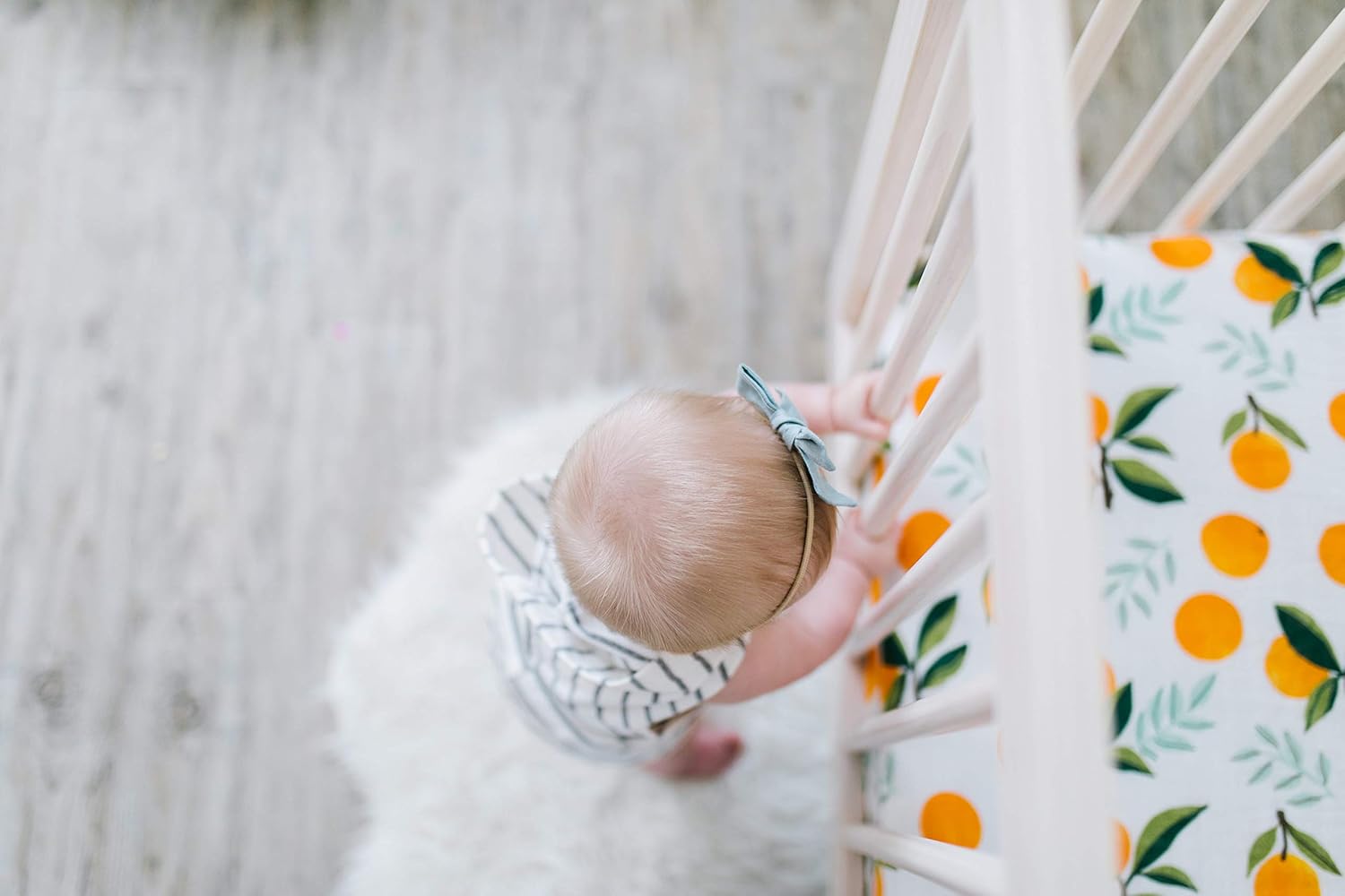 clementine crib sheets