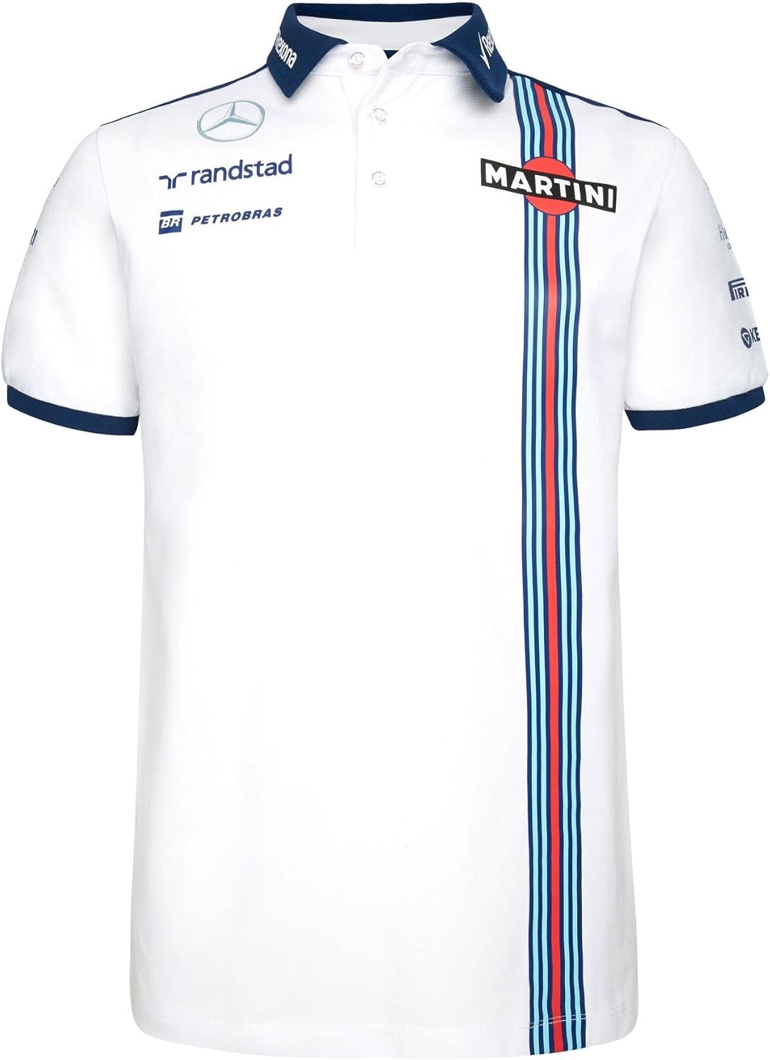 Williams Martini Racing F1 Team Replica Polo Shirt, Formel 1, Valtteri