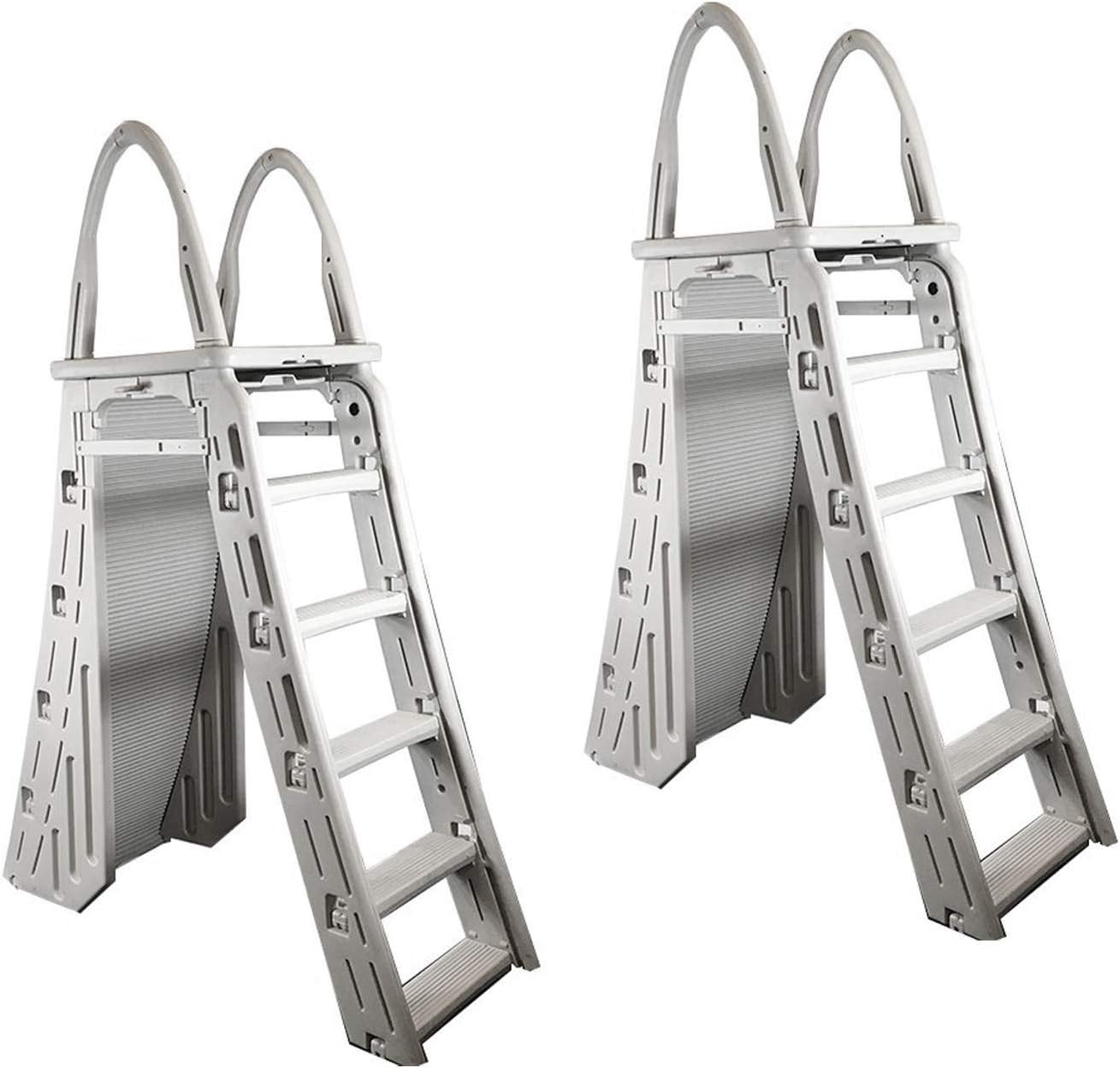 Which Is The Best Confer Aframe Above Ground Pool Ladder W Mat