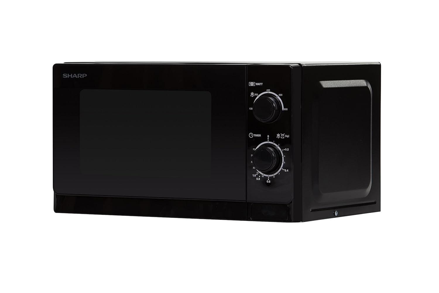 Sharp R-200BKW Horno microondas, 800 W, 20 litros, Negro: Amazon ...