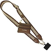 Save the Girls Original Clip and Go Phone Strap Pattern - Crossbody Phone Strap Chain with Zipper Wallet Pouch