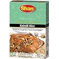 Shan Kabuli Rice Arabic Seasoning Mix 2.46 oz (70g) - Spice Powder for Arabic Mild Pilaf with Pine Nut & Raisins - Suitable for Vegetarians - Airtight Bag in a Box