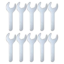 HARFINGTON 10pcs Small Wrench 24x120x2.3mm Metric