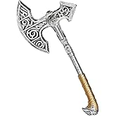 Viking Axe Prop,Plastic Toy Axe Viking Costume Accessories,Halloween Pirate Axe Cosplay Party