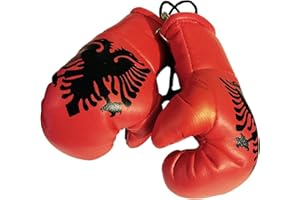 FNG MINI BOXING GLOVES Flag Mini Small Boxing Gloves to Hang Over Car Automobile Mirror – Europe