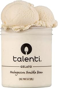 Talenti Gelato For a Delicious Frozen Dessert Madagascan Vanilla Bean Made with Ingredients 1 pint