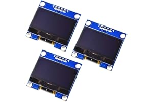 CANADUINO® 3 x OLED 128x64 Pixel - I2C - 1.3 inch - SSD1306 or SH1106-3-5V