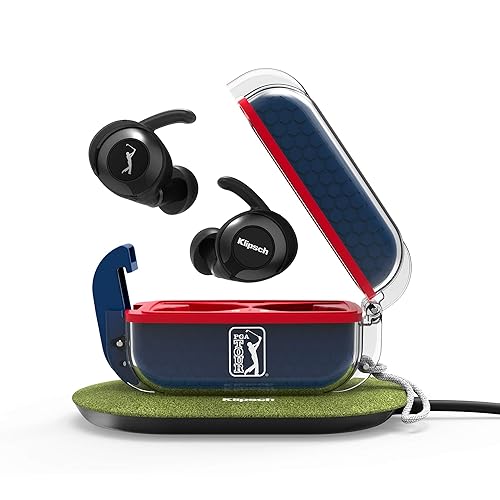 Klipsch T5 II True Wireless Sport Earbuds PGA Tour Edition with