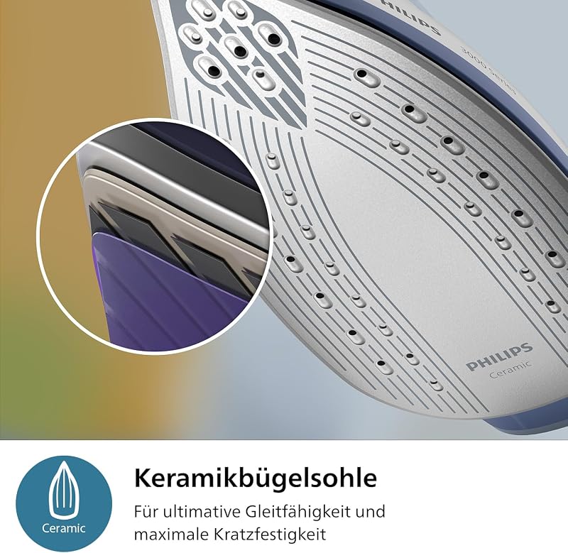 Dampfbügelstation Serie 3000, Deep Azur, 2400W