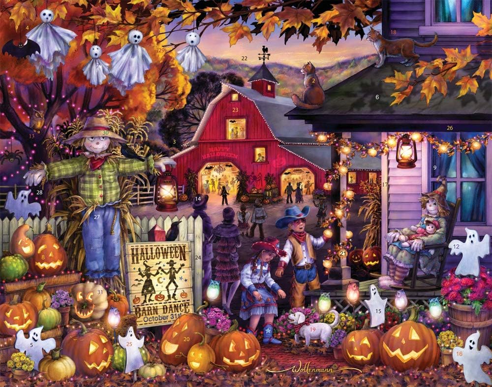 Advent Calendars - Vermont Christmas Company Halloween Barn Dance Countdown Calendar